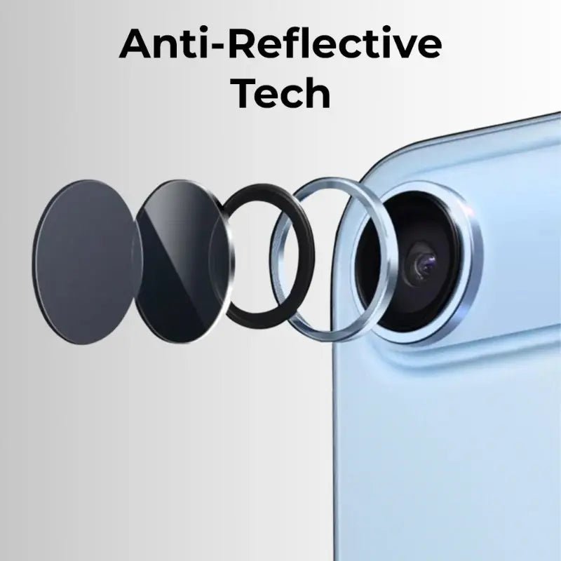 iPhone 17 Air Lens Protector (Blue) - GLASSOLOGY
