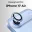 iPhone 17 Air Lens Protector (Blue) - GLASSOLOGY