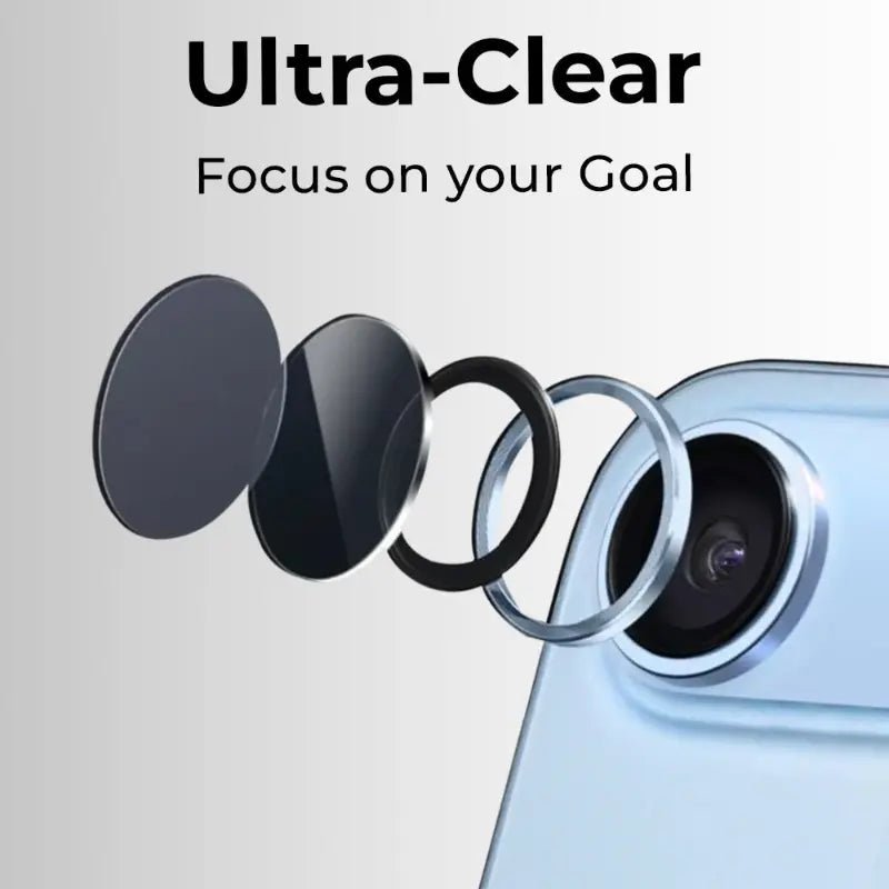 iPhone 17 Air Lens Protector (Blue) - GLASSOLOGY