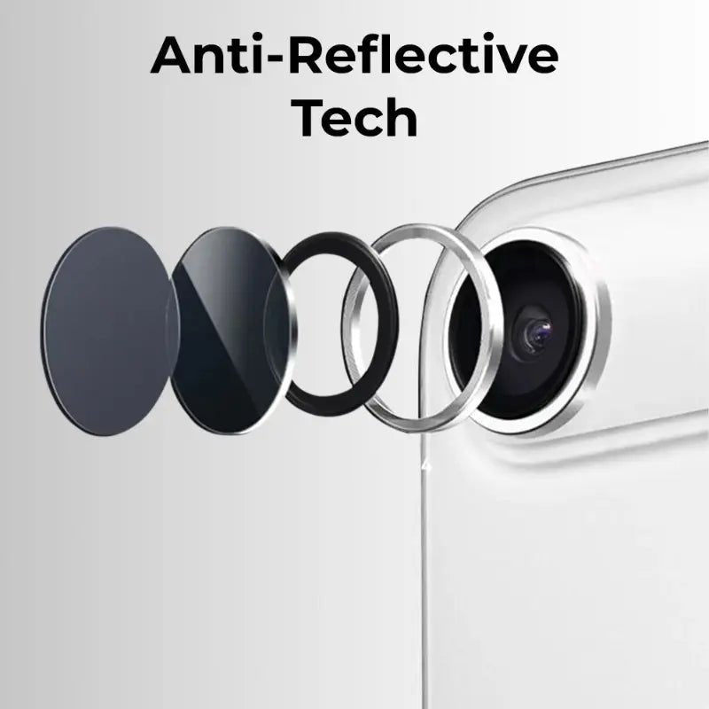 iPhone 17 Air Lens Protector (Silver) - GLASSOLOGY