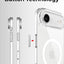 iPhone 17 Air Slim Clear Case with Magnetic Support | Transparent Back - GLASSOLOGY
