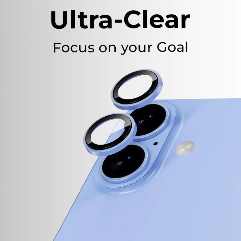 iPhone 17 Lens Protector (Blue) - GLASSOLOGY