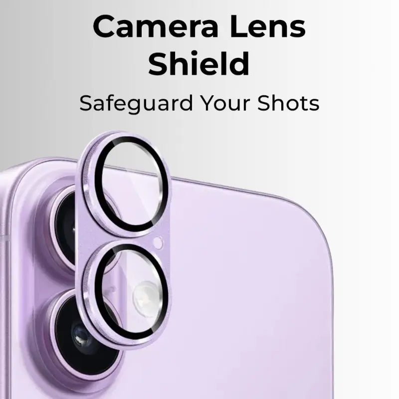 iPhone 17 Lens Protector (Purple) - GLASSOLOGY