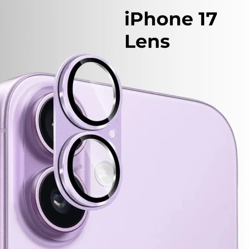 iPhone 17 Lens Protector (Purple) - GLASSOLOGY
