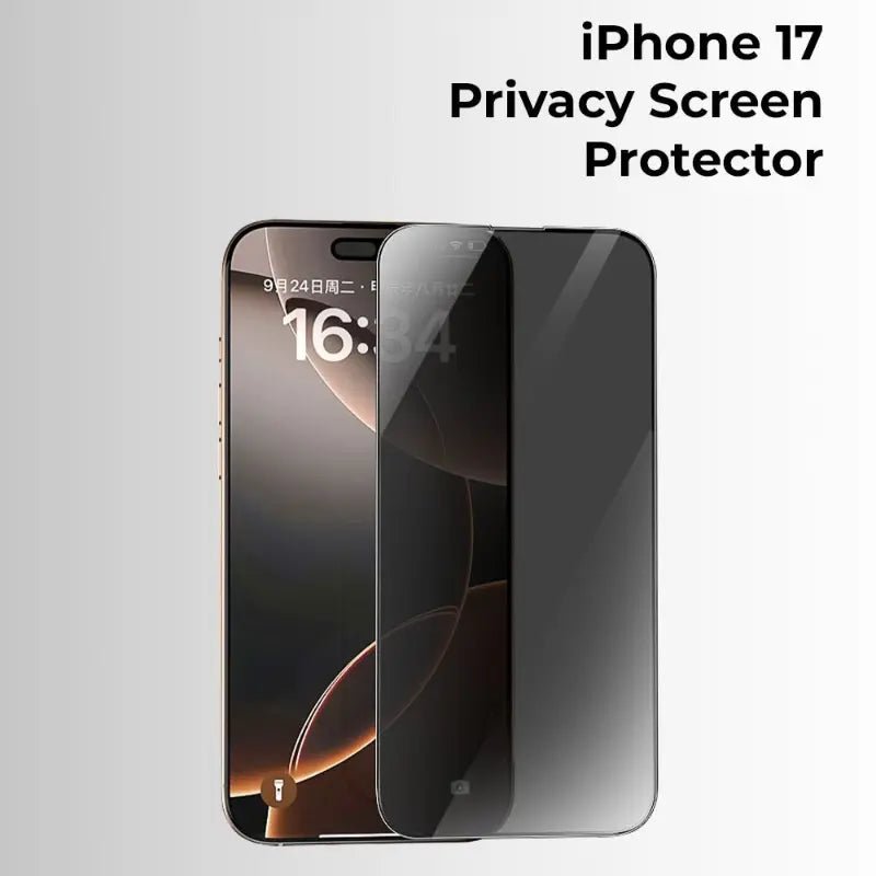 iPhone 17 Privacy Tempered Glass Screen Protector - GLASSOLOGY