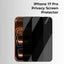 iPhone 17 Pro 9H Tempered Glass Privacy Screen Protector - 2 pack - GLASSOLOGY
