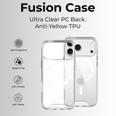 iPhone 17 Pro Max Bundle (magsafe clear case, 30w adaptor) - GLASSOLOGY