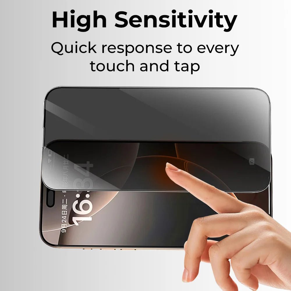 iPhone 17 Pro Max Bundle [Magsafe Clear Case, Privacy SP) - GLASSOLOGY