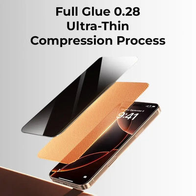 iPhone 17 Pro Max Privacy Tempered Glass Screen Protector - GLASSOLOGY