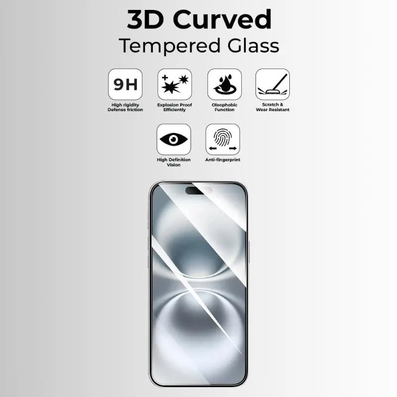 iPhone 17 Pro Max Tempered Glass Screen Protector - GLASSOLOGY