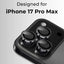 iPhone 17 Pro/Pro max Lens Protector (Black) - GLASSOLOGY