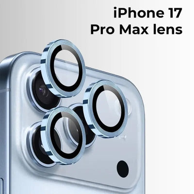 iPhone 17 Pro/Pro max Lens Protector (Blue) - GLASSOLOGY