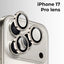 iPhone 17 Pro/Pro max Lens Protector (Grey) - GLASSOLOGY