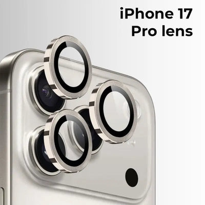 iPhone 17 Pro/Pro max Lens Protector (Grey) - GLASSOLOGY