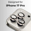 iPhone 17 Pro/Pro max Lens Protector (Grey) - GLASSOLOGY