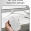 Key Scroll Bluetooth 5 & USB 2.4G Wireless Mouse(White) - GLASSOLOGY