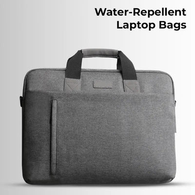 Laptop Bag 13 - 14" Inch Laptops Polyester - Grey - GLASSOLOGY
