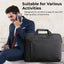 Laptop Bag for 15–16 Inch Laptops (Black) | Slim & Durable Carry Case - GLASSOLOGY