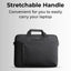 Laptop Bag for 15–16 Inch Laptops (Black) | Slim & Durable Carry Case - GLASSOLOGY