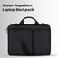 Laptop Bag for 15.4" Laptops – Lightweight Protective Design (Black) - GLASSOLOGY