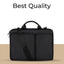 Laptop Bag for 15.4" Laptops – Lightweight Protective Design (Black) - GLASSOLOGY