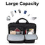 Laptop Bag for 15.4" Laptops – Lightweight Protective Design (Black) - GLASSOLOGY