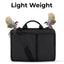 Laptop Bag for 15.4" Laptops – Lightweight Protective Design (Black) - GLASSOLOGY