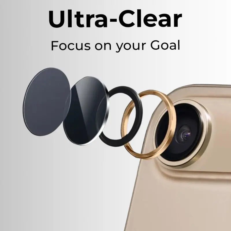 Lens Protector for Apple iPhone 17 Air - Gold - GLASSOLOGY