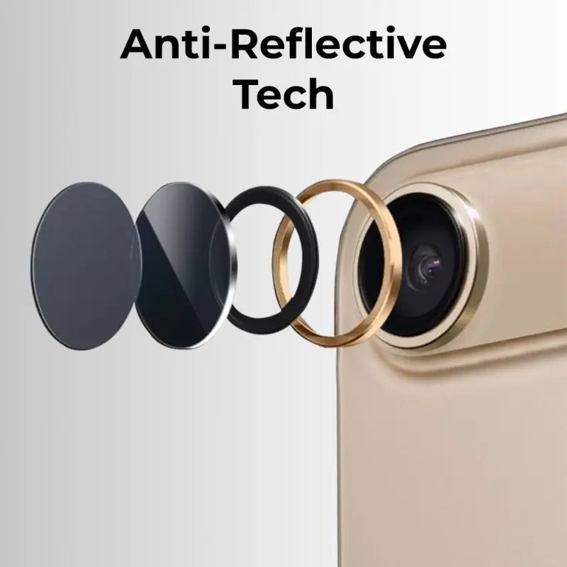 Lens Protector for Apple iPhone 17 Air - Gold - GLASSOLOGY