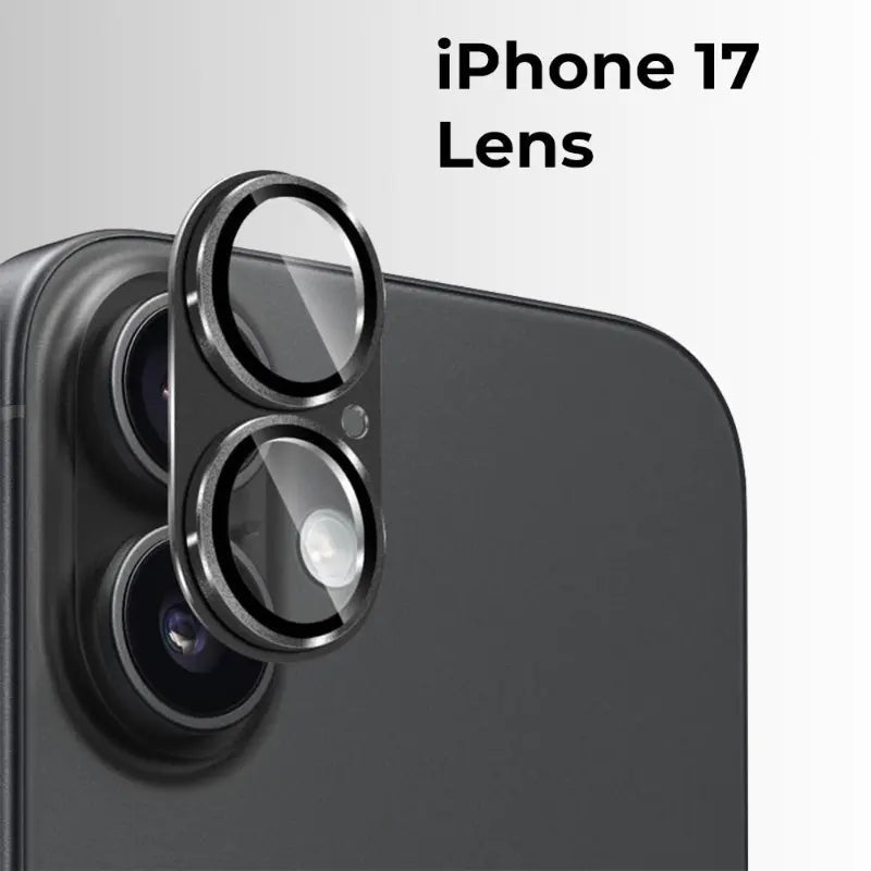 Lens Protector for Apple iPhone 17 – Black - GLASSOLOGY