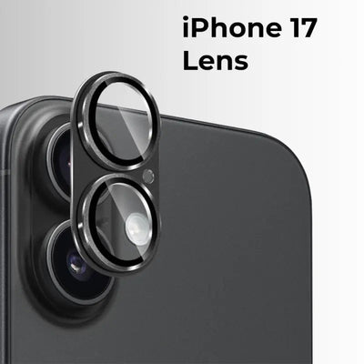Lens Protector for Apple iPhone 17 – Black - GLASSOLOGY