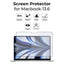 MacBook 13.6 0.3MM Ultra - Clear Tempered Glass Screen - GLASSOLOGY