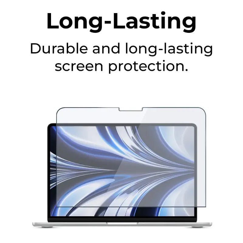 MacBook 13.6 0.3MM Ultra - Clear Tempered Glass Screen - GLASSOLOGY