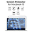 MacBook 15 0.3MM Ultra - Clear Tempered Glass Screen Protector - GLASSOLOGY