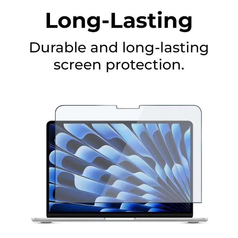 MacBook 15 0.3MM Ultra - Clear Tempered Glass Screen Protector - GLASSOLOGY