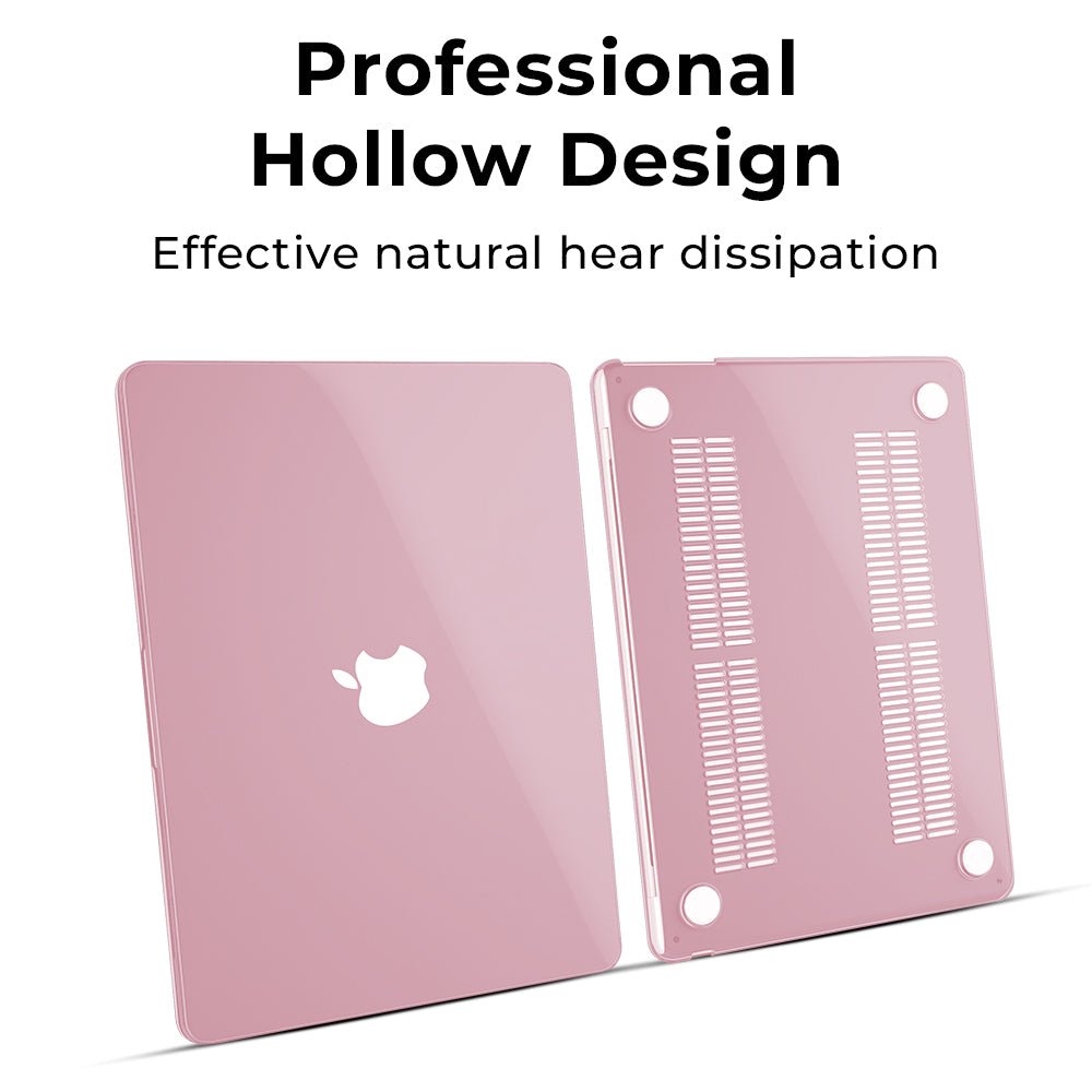 MacBook Air 15 (2023) Hard Shell Case Solid Pink - GLASSOLOGY