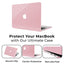 MacBook Air 15 (2023) Hard Shell Case Solid Pink - GLASSOLOGY