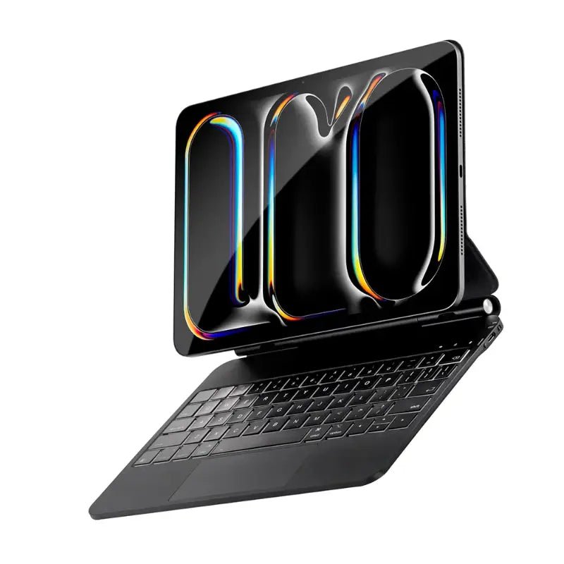 Magic Keyboard Case for iPad 10.9" (2019/2020/2021) with built - in backlit keyboard and a responsive multi - touch trackpad. - GLASSOLOGY