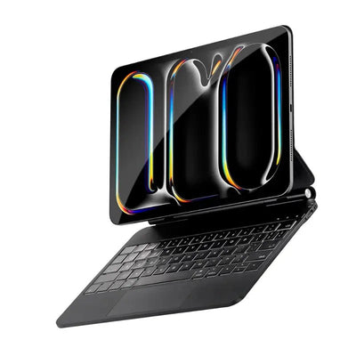 Magic Keyboard Case for iPad 10.9" (2019/2020/2021) with built - in backlit keyboard and a responsive multi - touch trackpad. - GLASSOLOGY
