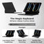 Magic Keyboard Case for iPad 10.9" (2019/2020/2021) with built - in backlit keyboard and a responsive multi - touch trackpad. - GLASSOLOGY