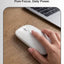 Magic Touch Scroll Rechargeable Wireless Bluetooth Mouse - white - GLASSOLOGY