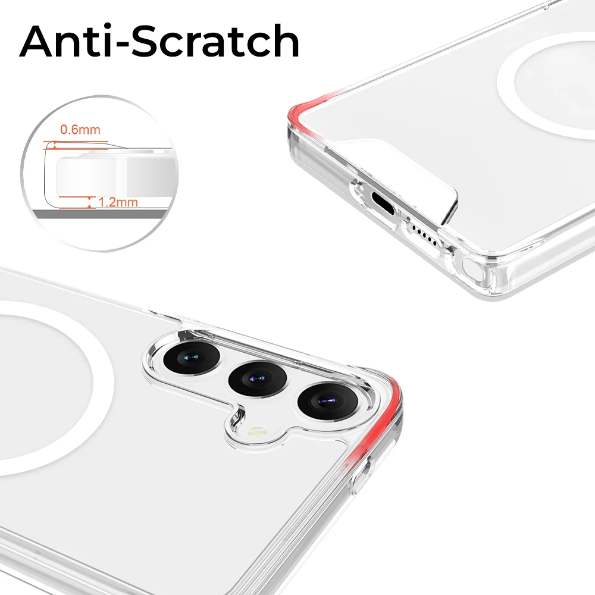 MagSafe Clear Case for Samsung Galaxy S25 - GLASSOLOGY