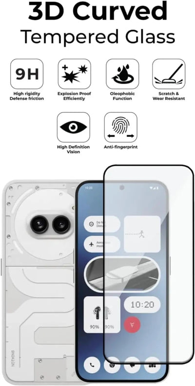Nothing Phone 2A 9H Screen Protector - GLASSOLOGY