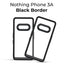 Nothing Phone(3a) Bundle Black Clear Case & Screen Protector - GLASSOLOGY