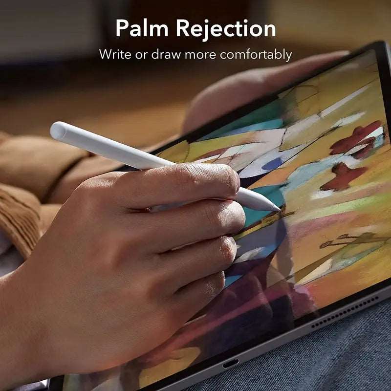 Palm Rejection Stylus Pen for iPad (White) - GLASSOLOGY