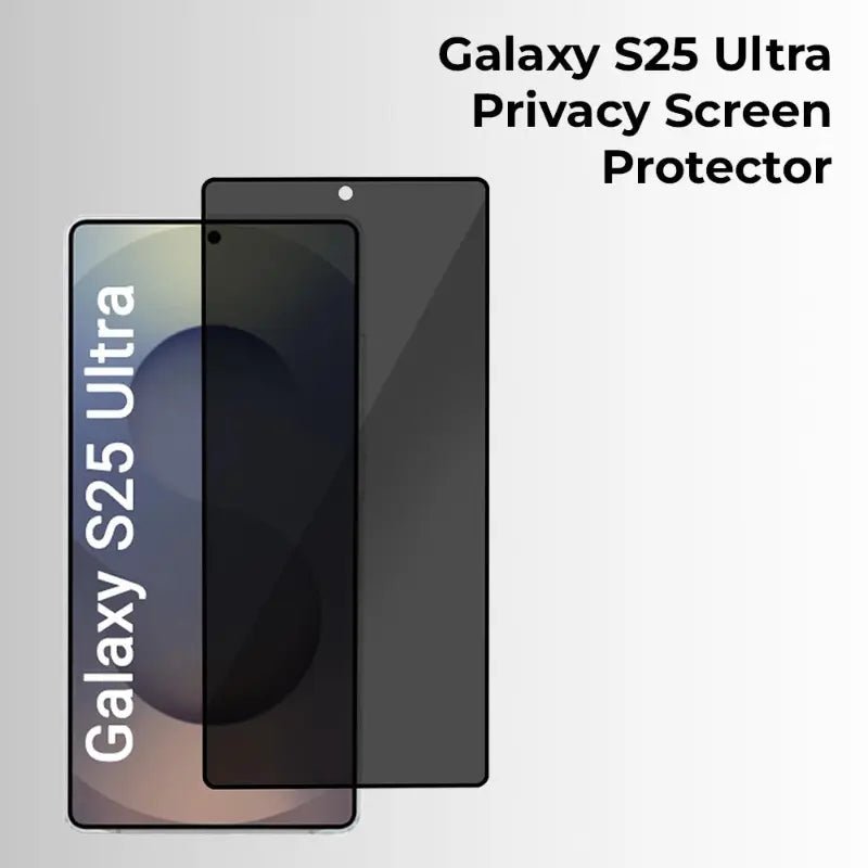 Premium Privacy Screen Protector for Samsung S25 Ultra | Edge - to - Edge Glass - GLASSOLOGY