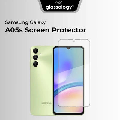 Samsung Galaxy A05s Full Coverage 9H Tempered Glass Screen - GLASSOLOGY