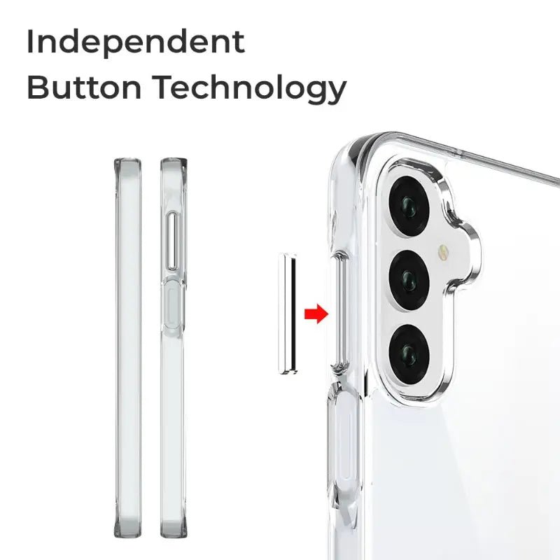 Samsung Galaxy A15 Transparent Case – Slim, Scratch - Resistant Protection - GLASSOLOGY