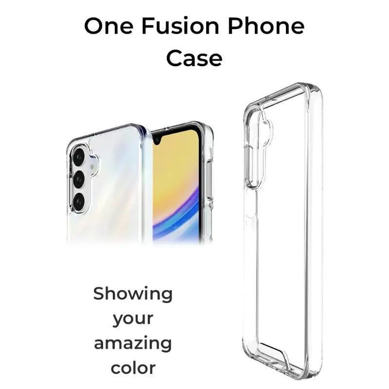 Samsung Galaxy A15 Transparent Case – Slim, Scratch - Resistant Protection - GLASSOLOGY