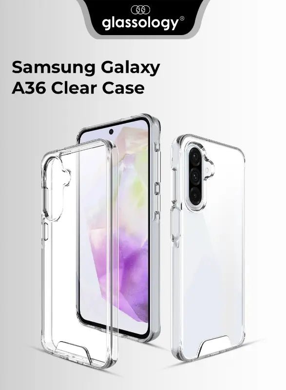 Samsung Galaxy A36 5G Clear Case - GLASSOLOGY
